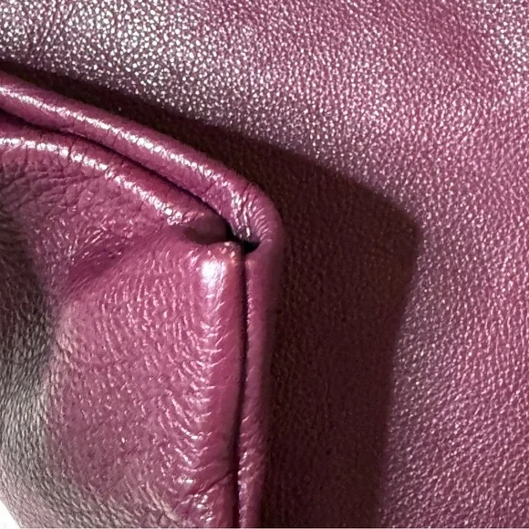 COCCINELLE Coccinelle Grained Leather Shoulder Bag New Handbag - Picture 5 of 10